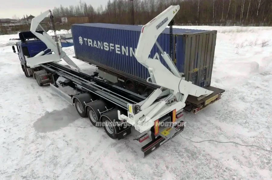 Three-axle semitrailer container semitrailer SB450 RSH2040