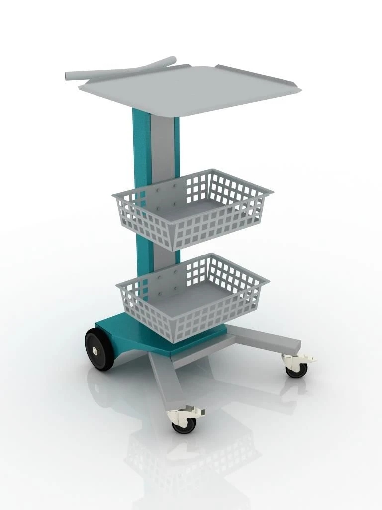 Universal medical trolley, 103-002-5, 560x650x970