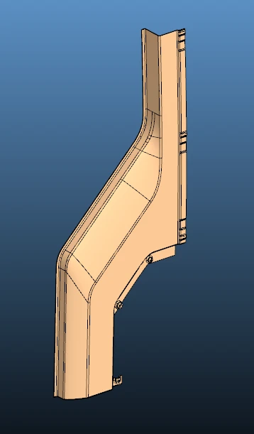 6299-401-6001023 Cladding right side of section B