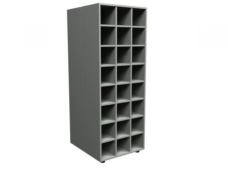 Double-sided medical file cabinet rack SKD-01n