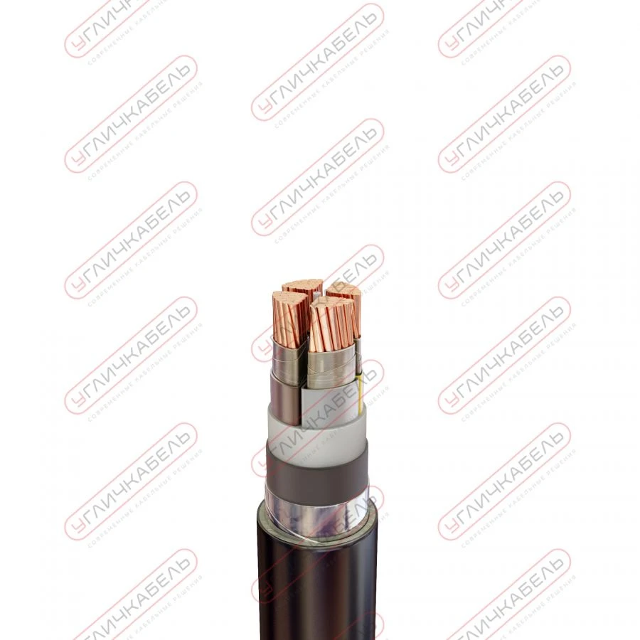 Power cable KAMAKS copper with EPR insulation, armoured in PVC ng(A)-LS sheath, fire-resistant