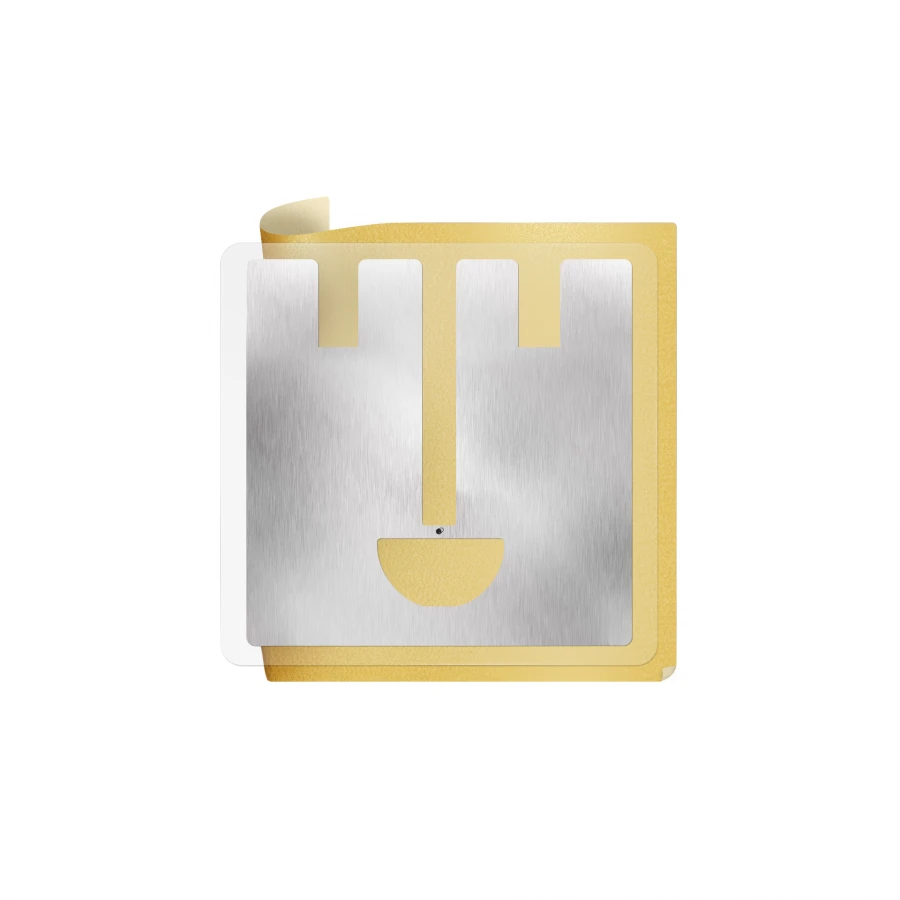 ISBC® Labels 50x50 UHF, UCODE, crystal adhesive (46x46)