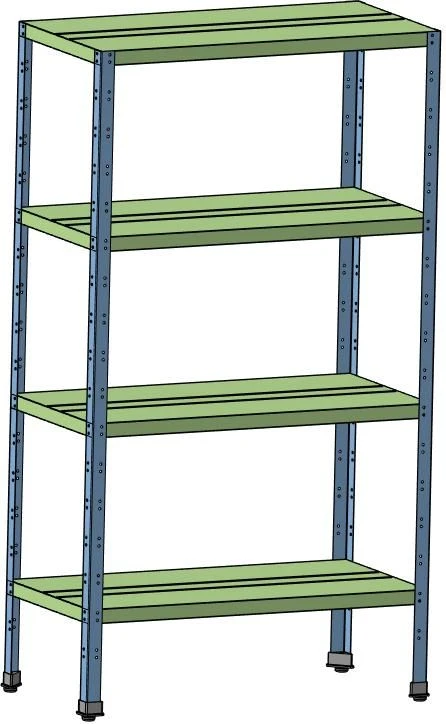Archival shelving units type SR