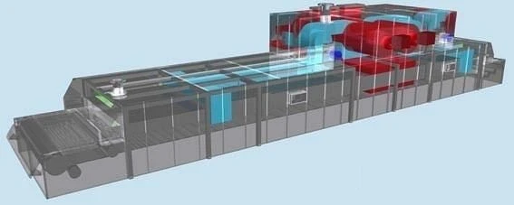 Non-electric baking oven of G4-PHS type