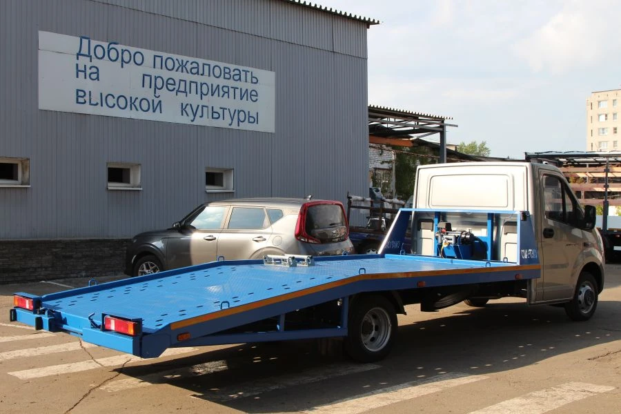 Special recovery vehicle of modification 395700, 395701, on chassis GAZ A21R22, A21R32, A22R22, A22R32, A21R23, A21R33, A22R2