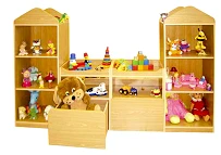 Shelving unit "House" article Dm367