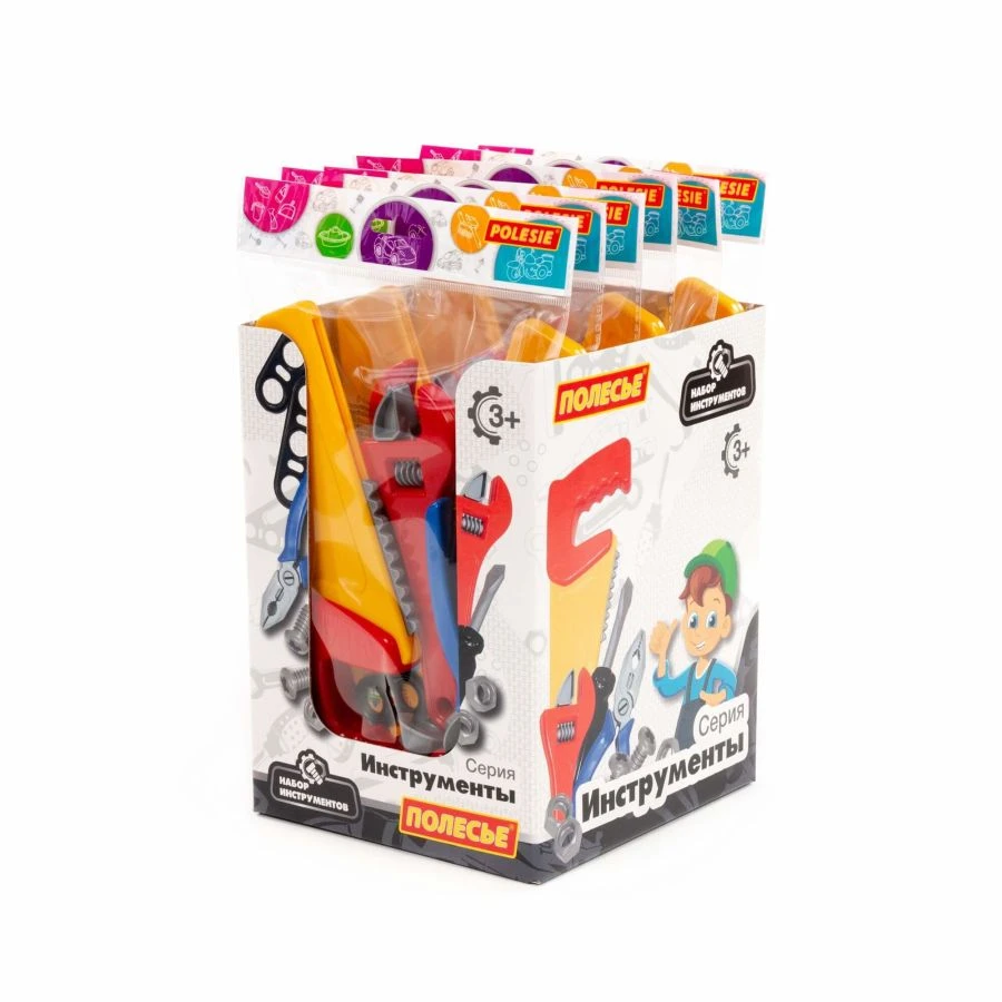 Tool Set No. 38 (9 elements) (in a bag) (display), Item No. 52428