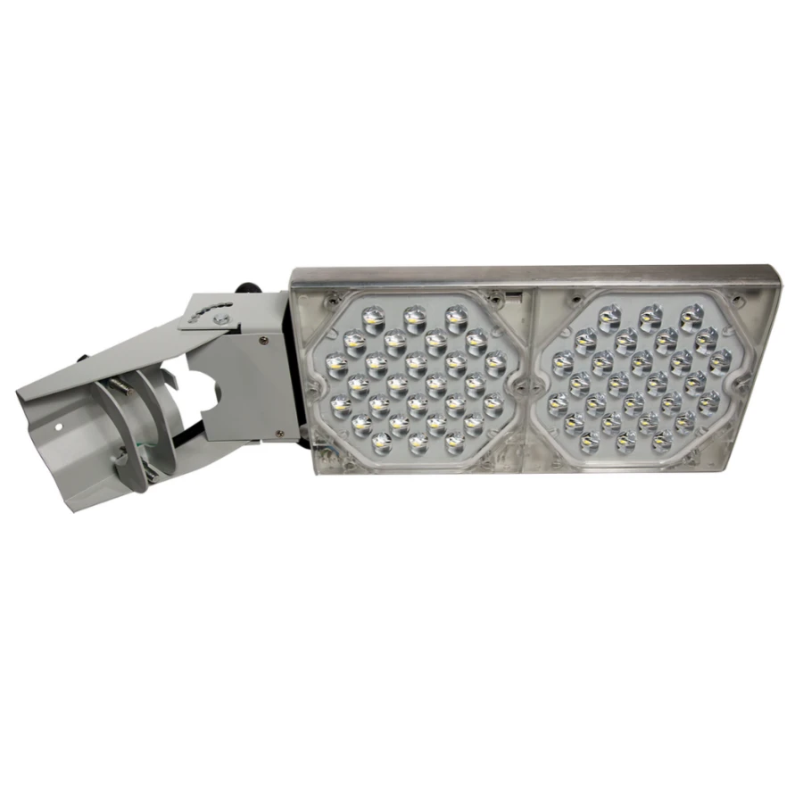 Illuminating device (luminaire) with LED light source of "SDSBET-STREET-REGUL-LED" series with power 60-220W