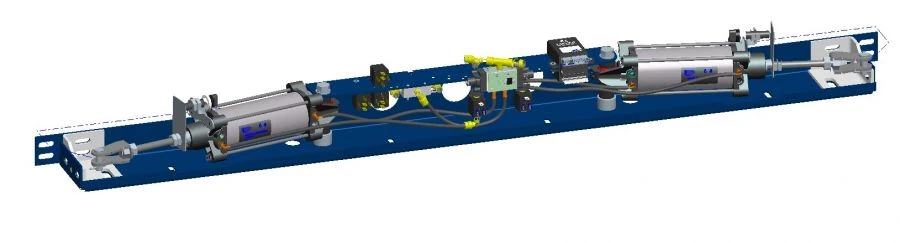 Vehicle door pneumatic actuator 40N3R63/116T1B043