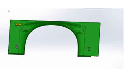 5299-372-5400526-05 SB OKR Right rear arch panel assembly