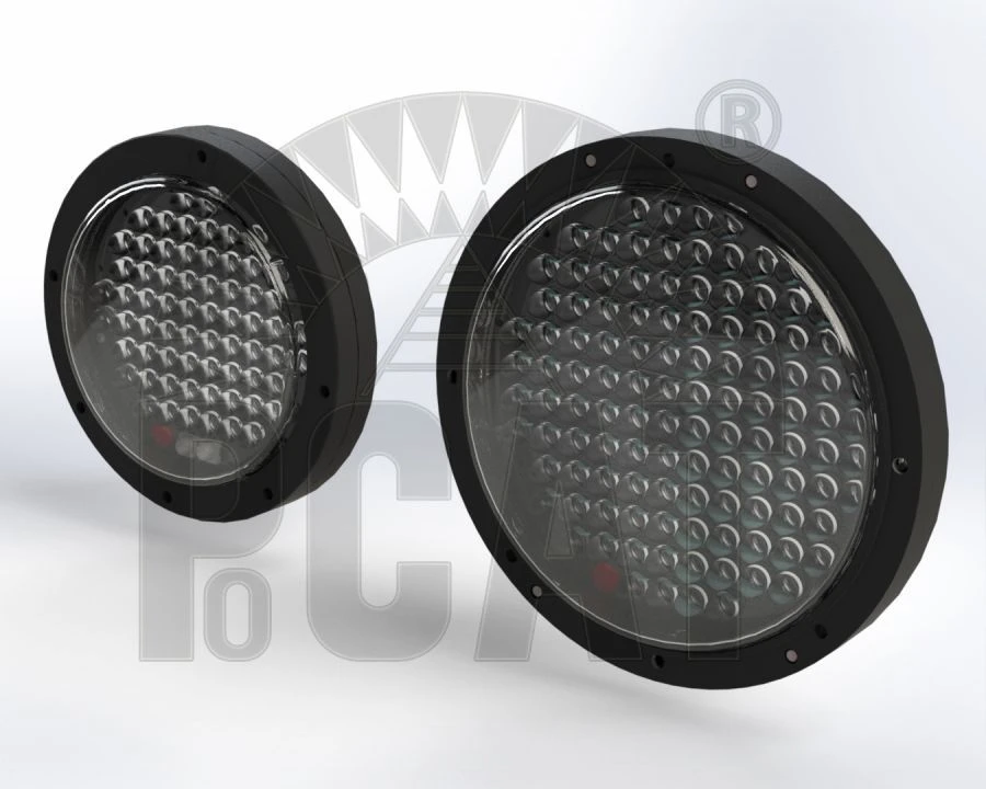 Light-optical LED light-emitting diode systems of mast and dwarf railway traffic lights (TU 3185-003-01404314-2009)