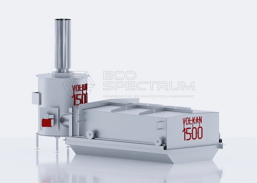 VOLKAN 1500 insinerator