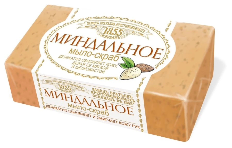 Almond Scented Toilet Soap "Brothers Krestovnikov Factory