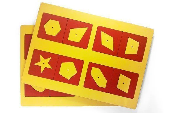 Game "Montessori Frames, 1st and 2nd category of complexity" (standard)