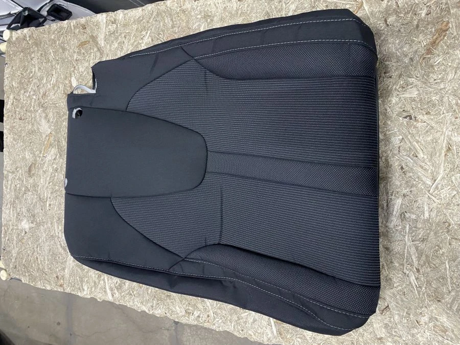 Skoda Octavia A8 left rear seat backrests upholstery 5ER885805*, where * is a symbol indicating a design feature of the part and