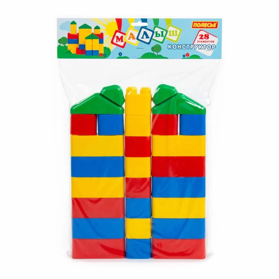 Constructor "Baby" (28 elements) (in a bag), Article No. 61782