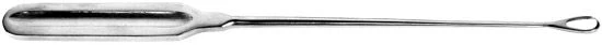32-920-08 Hard, sharp uterine curette "Recamier" No. 2