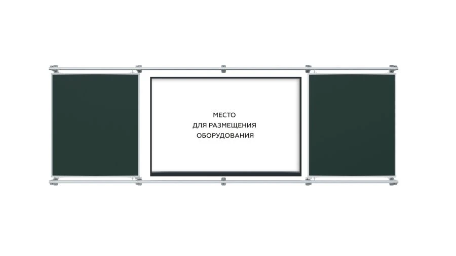 System of sliding blackboards rail series C3.EDU.BB002