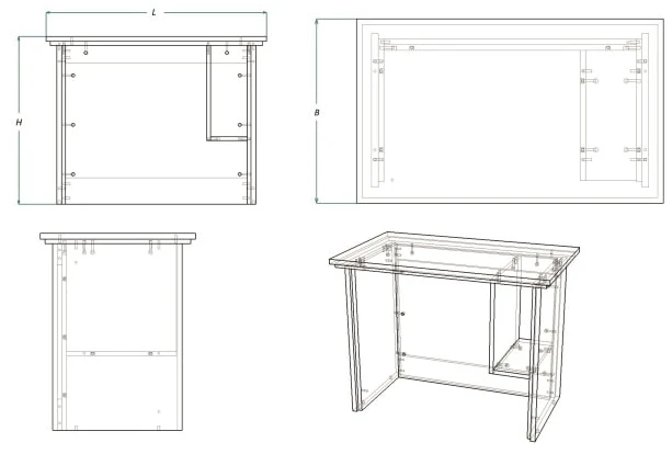 Secretary's desk (Z.CTS series)