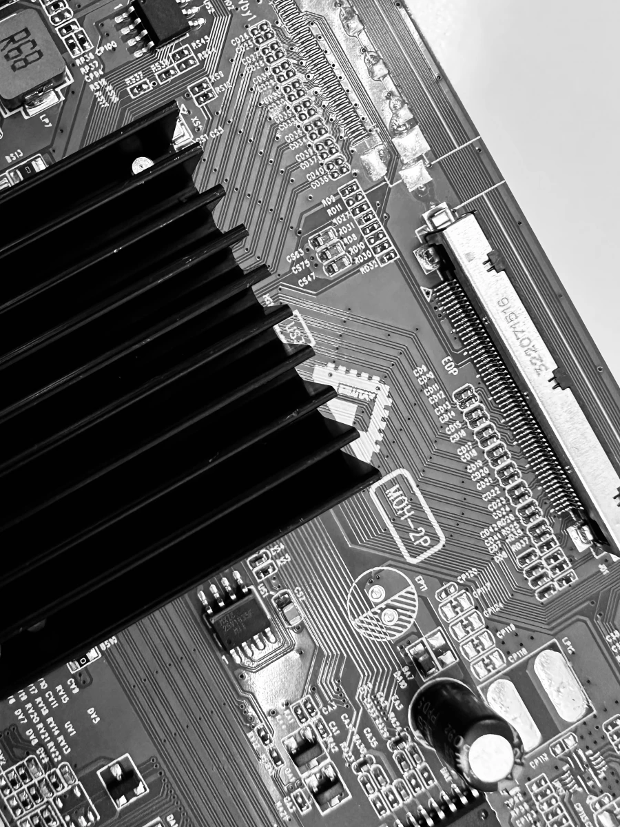 System board (basic) for video signal formation and control of monitor BESHTAU MON-2R, BERT.442221.013.02.