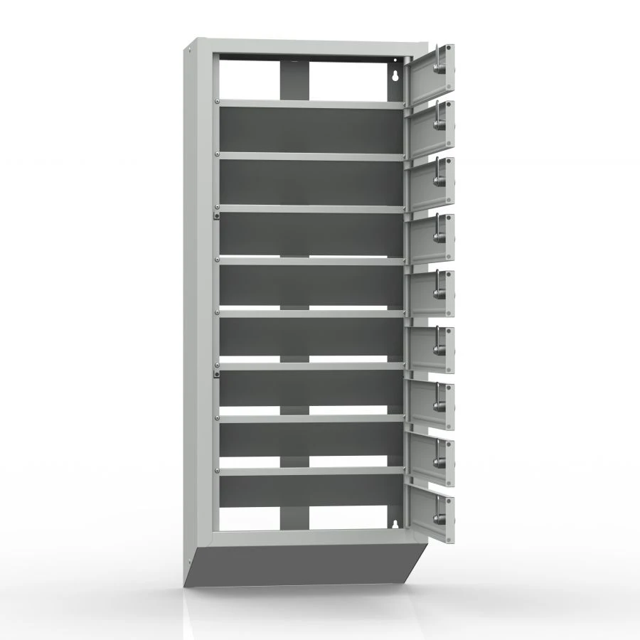 Mail boxes of YAPR series (height - 240-1060 mm, width - 330-415 mm, depth - 170-210 mm)