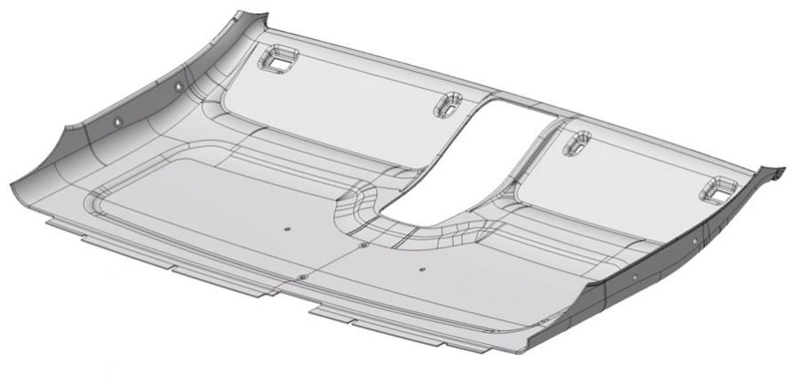 Roof lining A31R23-5702010-20