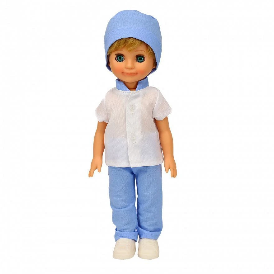 Plastic doll Boy in Doctor's costume, B3871