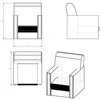 Armchair (series K.1)
