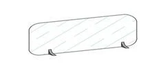 Plexiglas screen