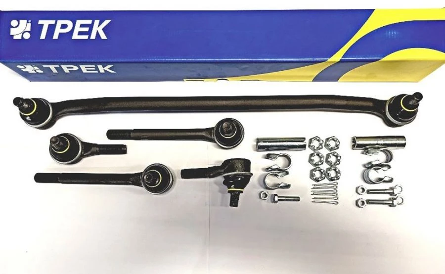 Set of steering trapezium links for VAZ 21214M cars with twist and fasteners "Classic" series OEM 21214-3414010; 2101-3003056; 2
