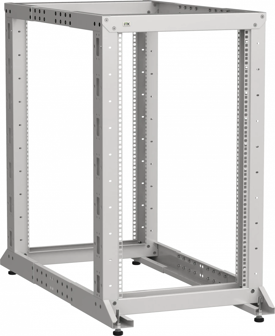 LF35-20U61-2GM ITK LINEA F 2-frame rack 20U 600x600-1000mm grey