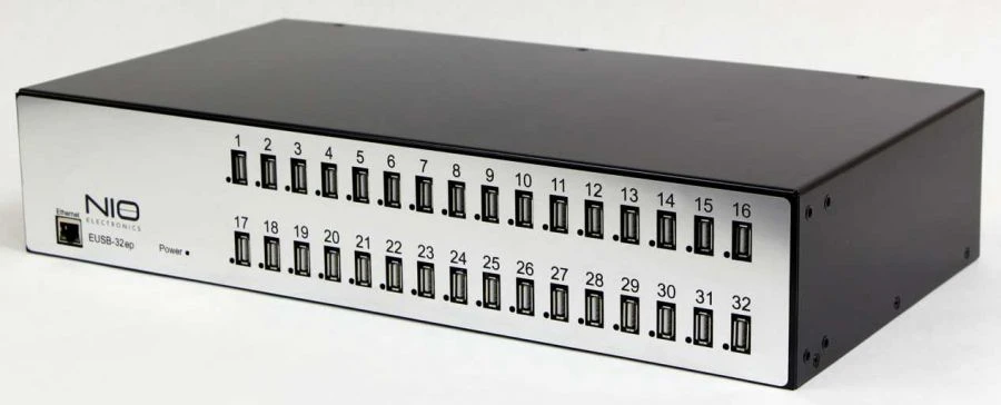 USB Network Switch, model NIO-EUSB32ep