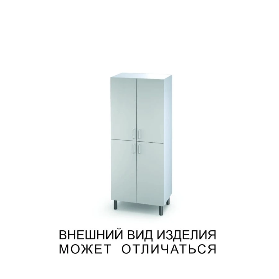 Double-leaf cupboard with blank doors