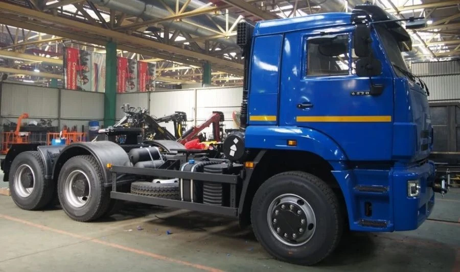 Truck tractor, UZST brand, type UZST05, modification 174T-36 on chassis KAMAZ 6520-53