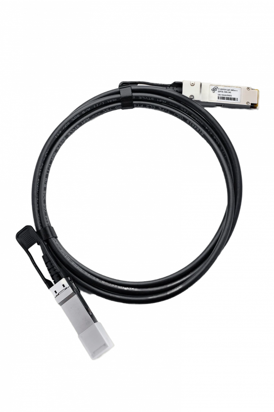 FT-QSFP28-CabP-AWGXX-X Cable Assemblies
