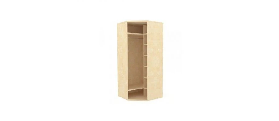 Alexandria LD 625060.000 M Corner 45-piece wardrobe (Leather Lento/Rustica)