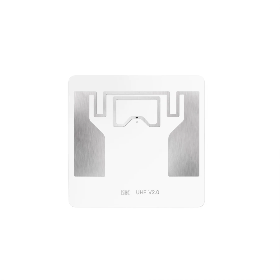 ISBC® Labels 50x50 UHF, UCODE, crystal (45x31)