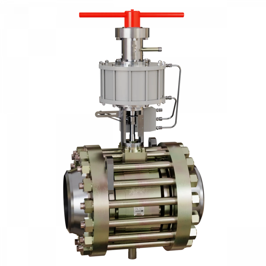 Regulating device UR PN (1,6-105) MPa, DN (20-300) mm according to TU 3742-009-73943896-2015
