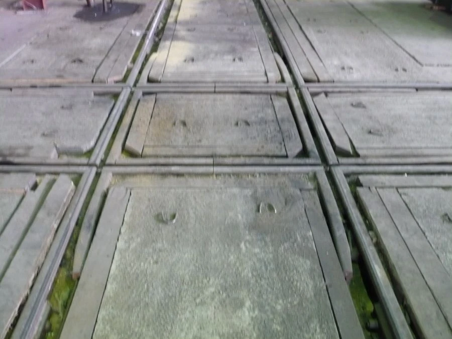 Blind crossing of P65 type with 90 degree angle, project 535.06-2007.00.000.