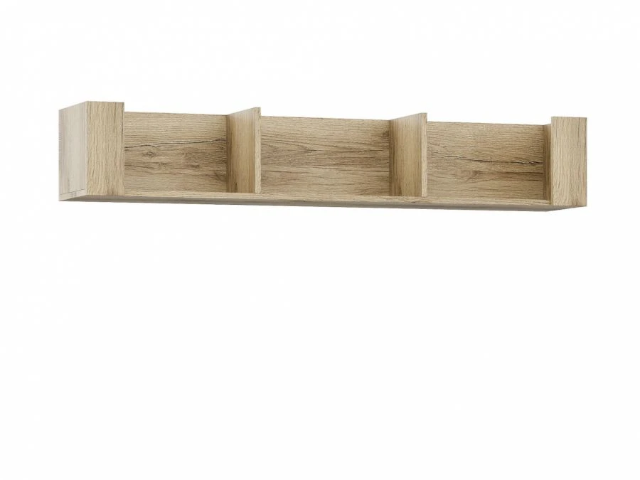 Hinged shelf