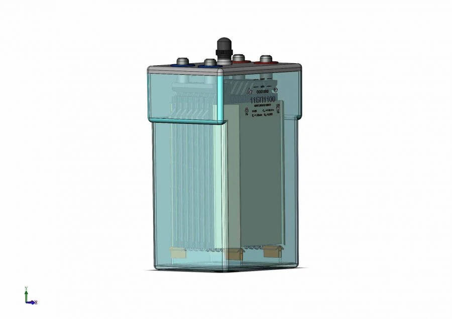 Lead stationary battery 11BP1100 (11GroE1100)