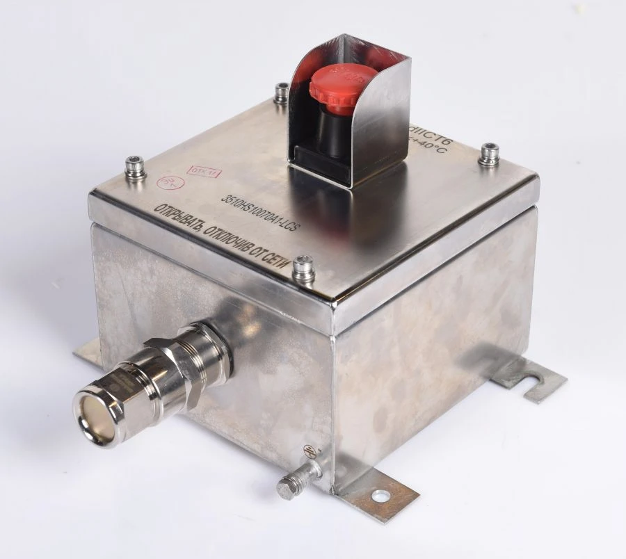 Explosion-proof push-button control post PWK-S-VELX-14