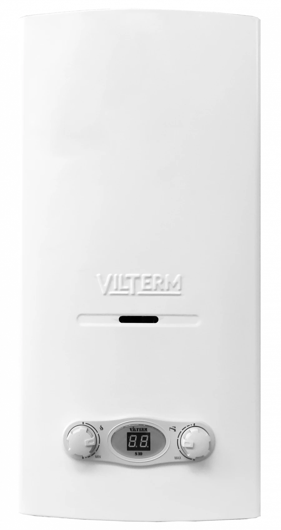 Domestic gas flowing water heating apparatus, model VilTerm S10.
