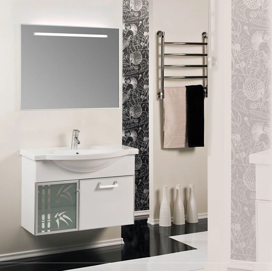 Cabinet under sink Aquaton Saigon 85 white 1A105701SA0101.A105.7.01S.A01.0