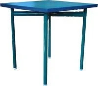 Domestic metal table