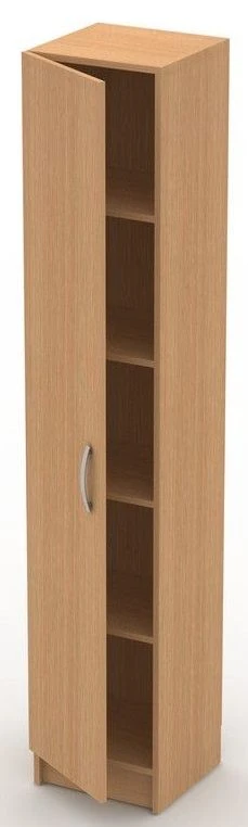 Single-door filing cabinet