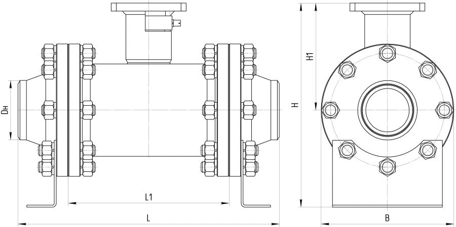 Ball shut-off valve ATEK.491284.028