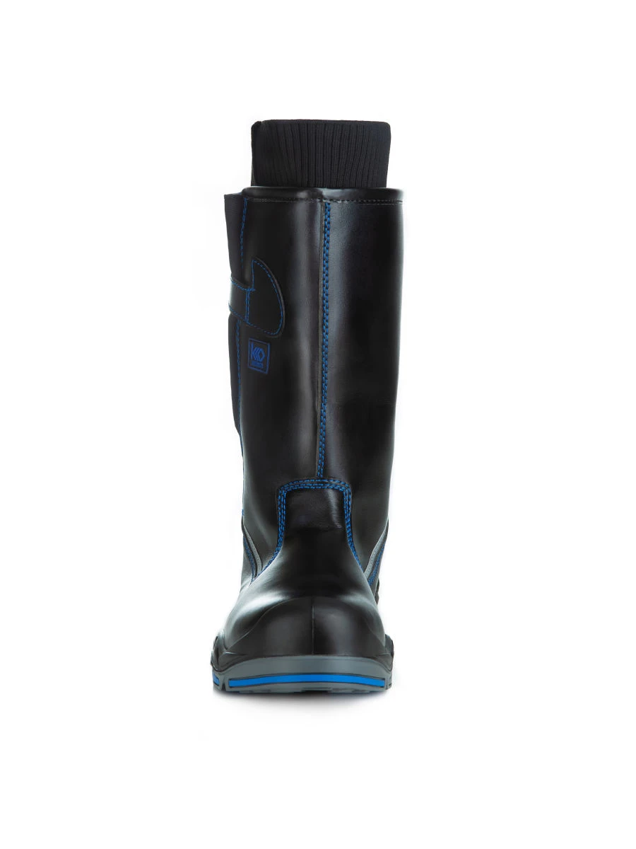 Boots with microfibre upper insulated with natural fur, model KSO TOP boots NM