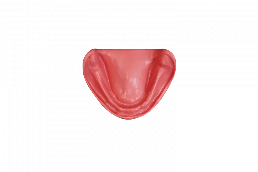 Gingiva for the mandible of the edentulous model with undercuts PD-DV BZ