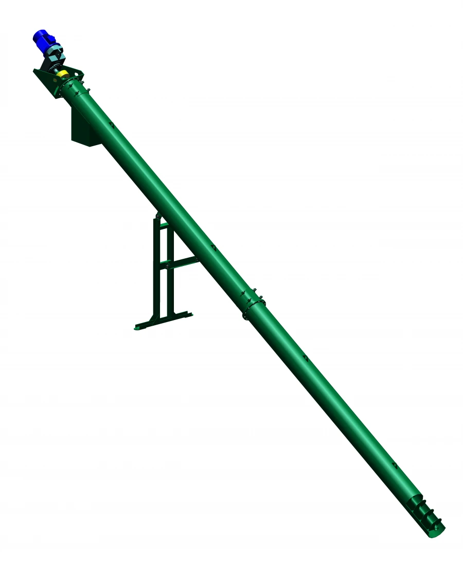 Inclined screw manure conveyor TNShN-300